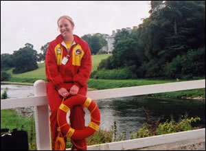 Lifeguard on duty at Mount Juliet